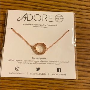 Adore rose gold bracelet
